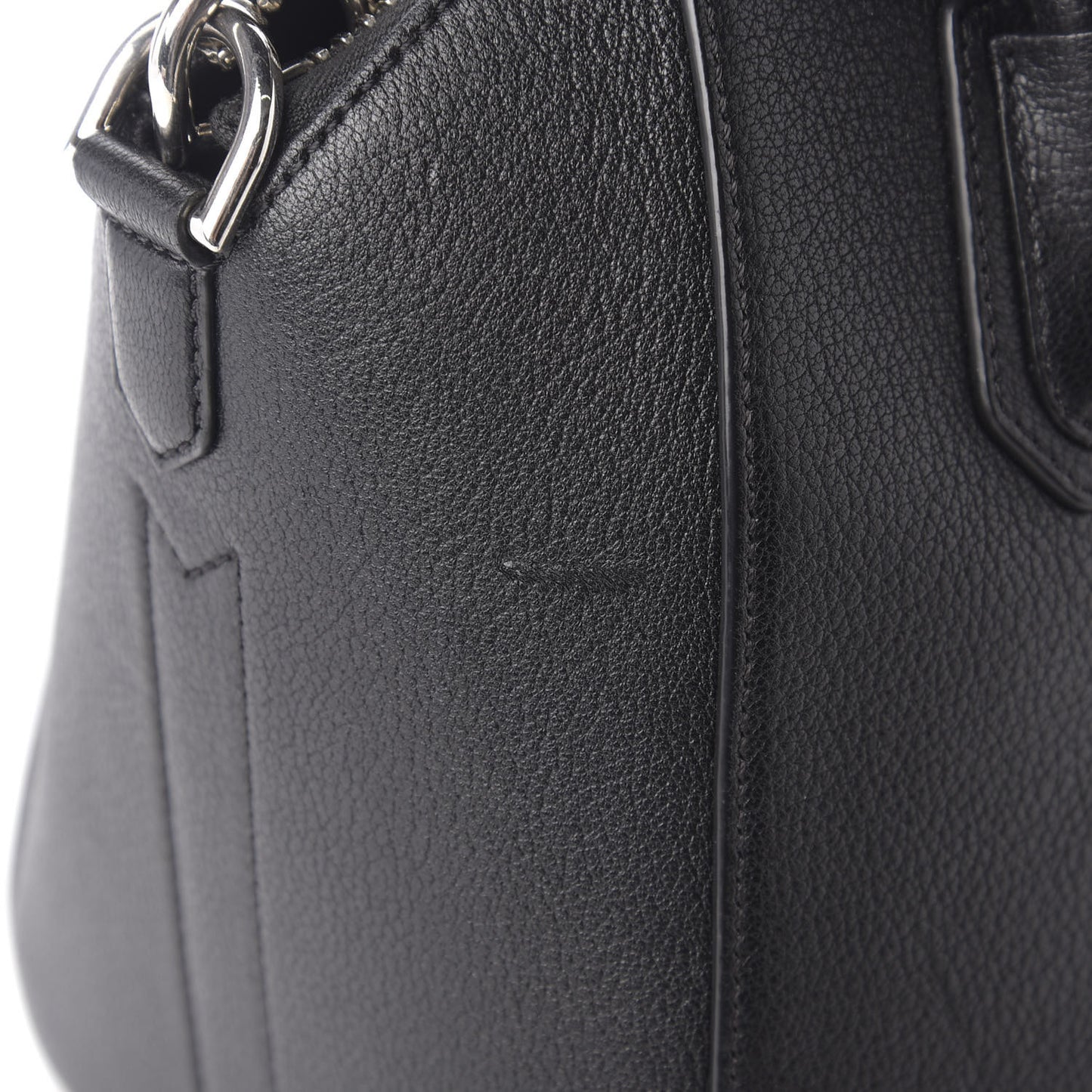 Sugar Goatskin Small Antigona Black