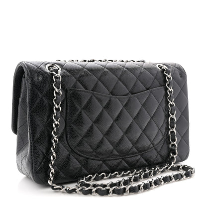 Chanel Caviar Quilted Medium Double Flap Black 3 of 11