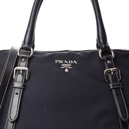 Prada Tessuto Nylon Soft Calf Tote 15 of 15