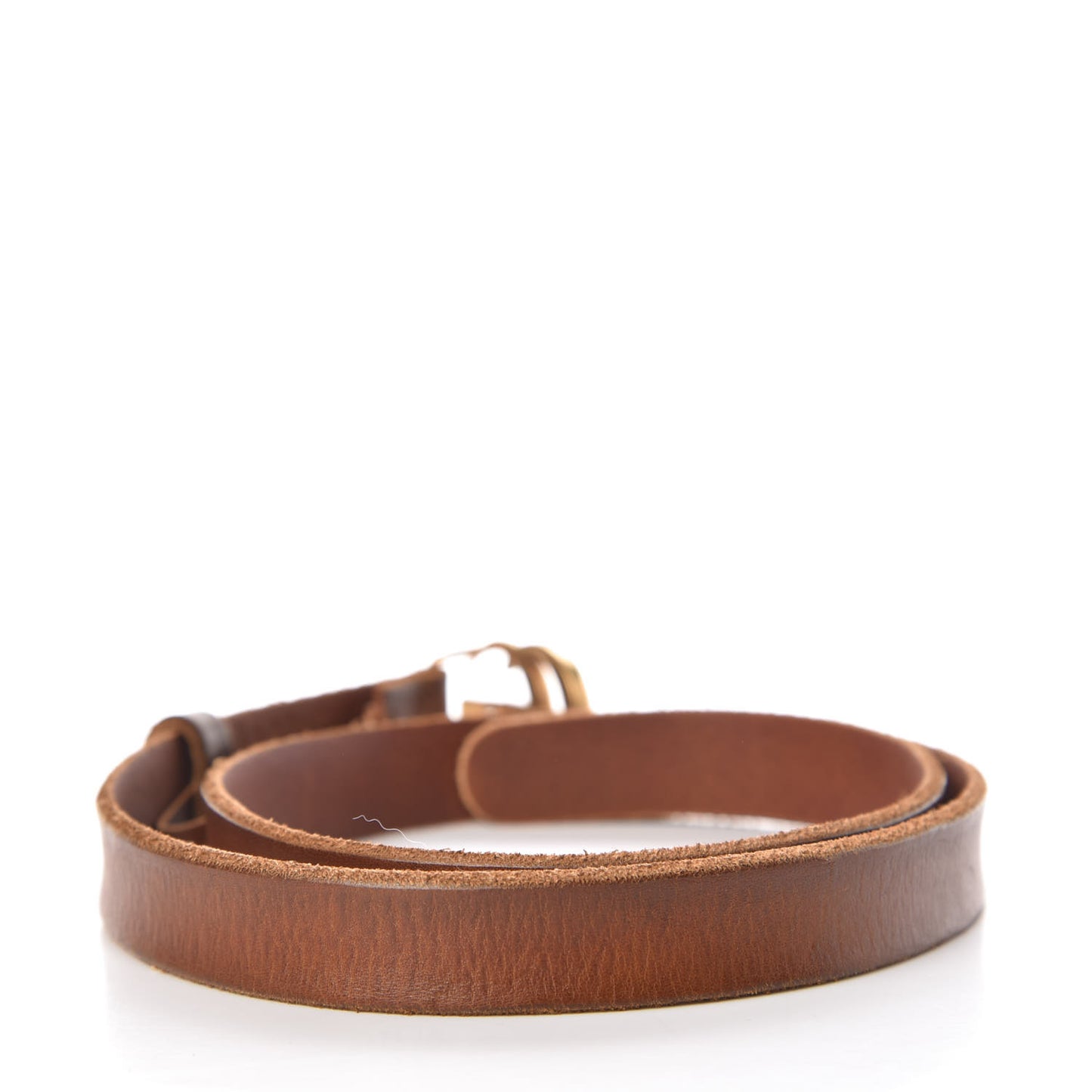 Faded Calfskin Double G 20mm Belt 75 30 Cuir