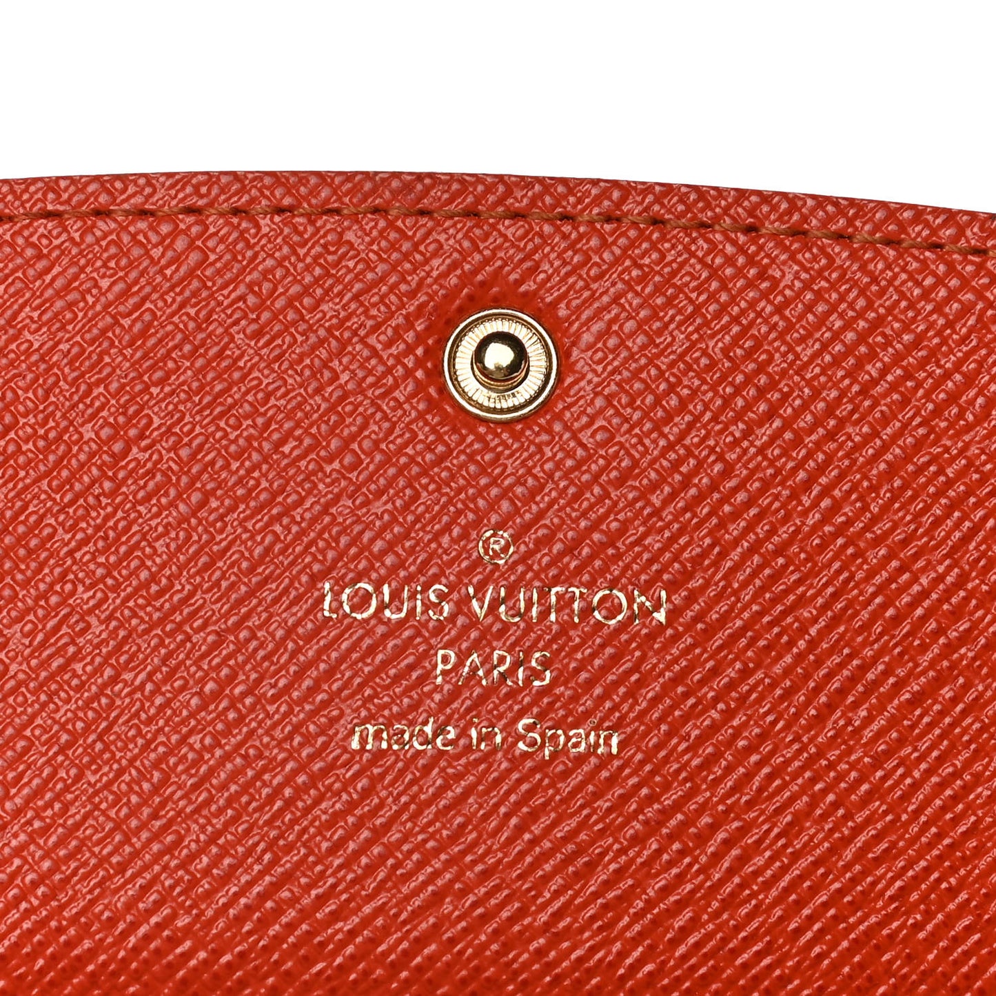 Monogram Emilie Wallet Piment