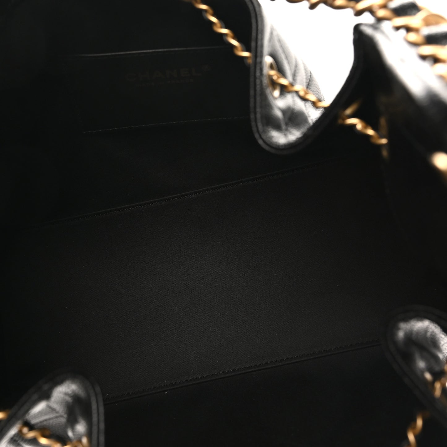 Caviar Quilted Small Chanel 25 Handbag Black