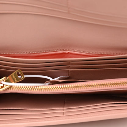 Miu Miu Nappa Matelasse Flap Wallet Orchidea 6 of 8