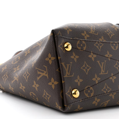 Louis Vuitton Monogram V Tote MM Black 8 of 10