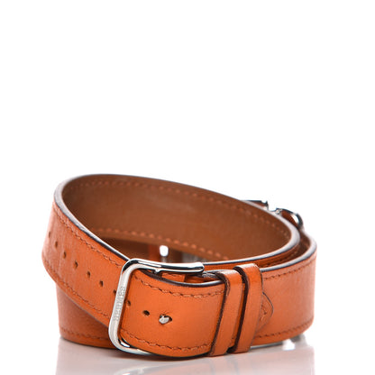 Hermes Stainless Steel Swift 31mm Cape Cod Double Tour Chrono Quartz Watch Orange 4 of 10