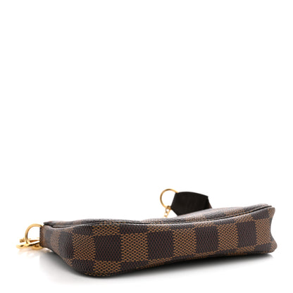 Louis Vuitton Damier Ebene Mini Pochette Accessories 4 of 9