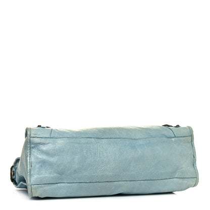 Balenciaga Agneau Classic Hardware City Bleu Acier 3 of 21