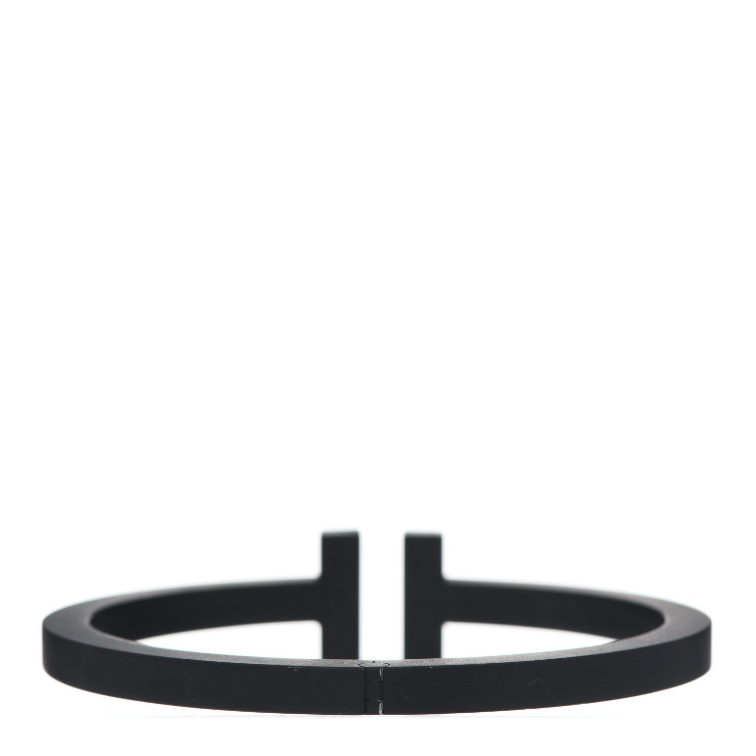 Tiffany Black-Coated Stainless Steel T Square Bracelet 3 of 5