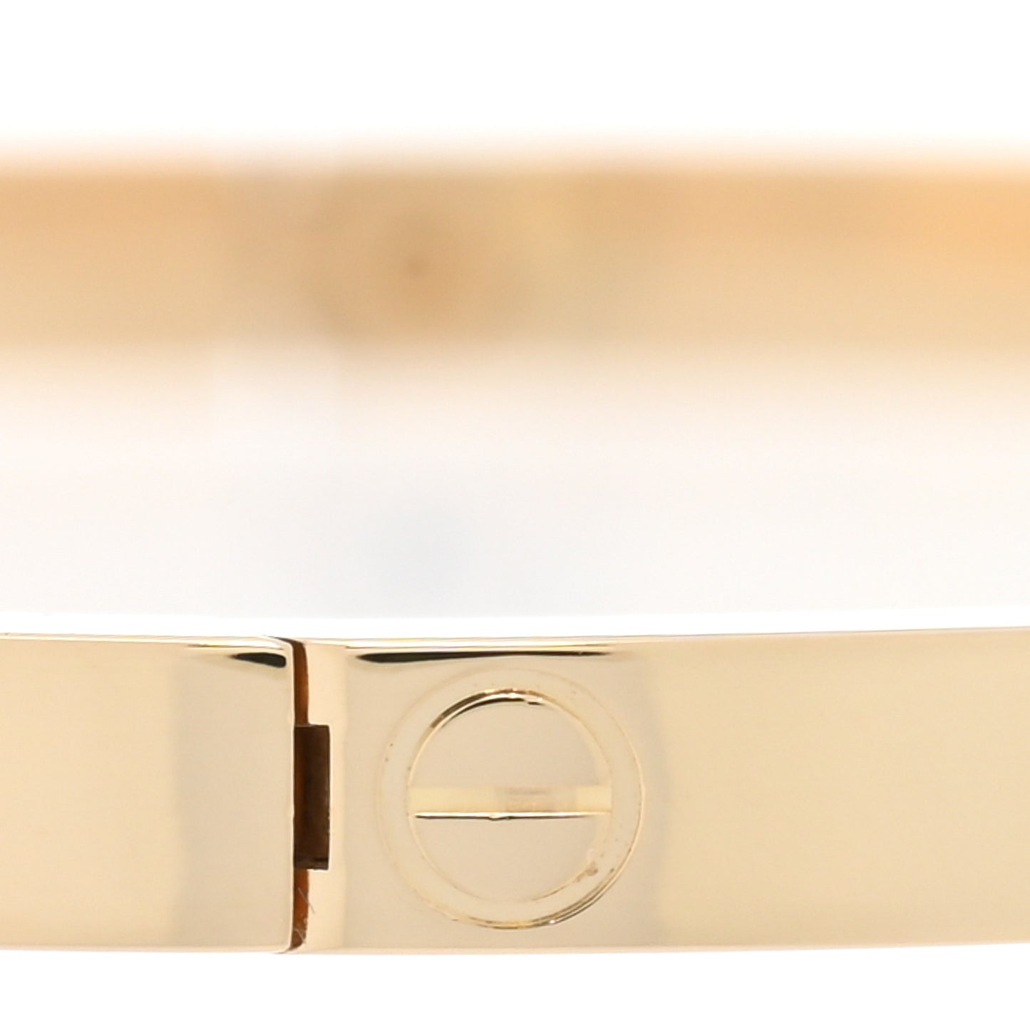 18K Yellow Gold Small LOVE Bracelet 18