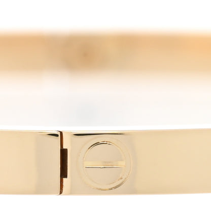 Cartier 18K Yellow Gold Small LOVE Bracelet 18 6 of 8