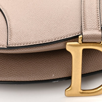 Christian Dior Grained Calfskin Saddle Bag Warm Taupe 11 of 11