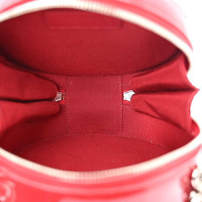 Chanel Patent Round As Earth Evening Bag Red 5 of 10