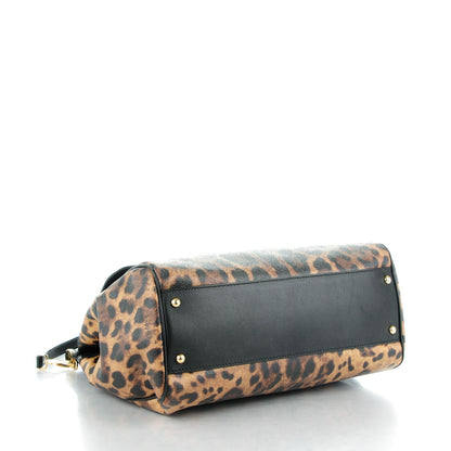 Dolce & Gabbana Leo Crepe Large Miss Sicily Satchel Naturale 4 of 6