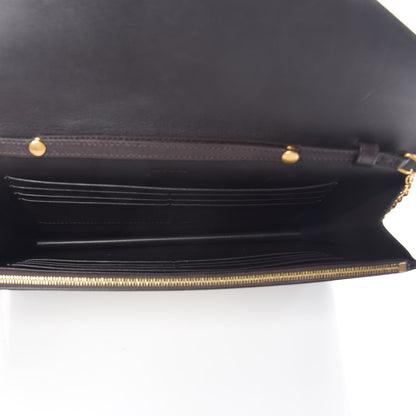 Celine Cobra Shiny Calfskin Clutch On A Chain 5 of 9