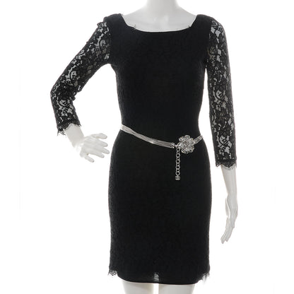 Chanel Chain CC Crystal Camellia Belt Silver 2 of 5