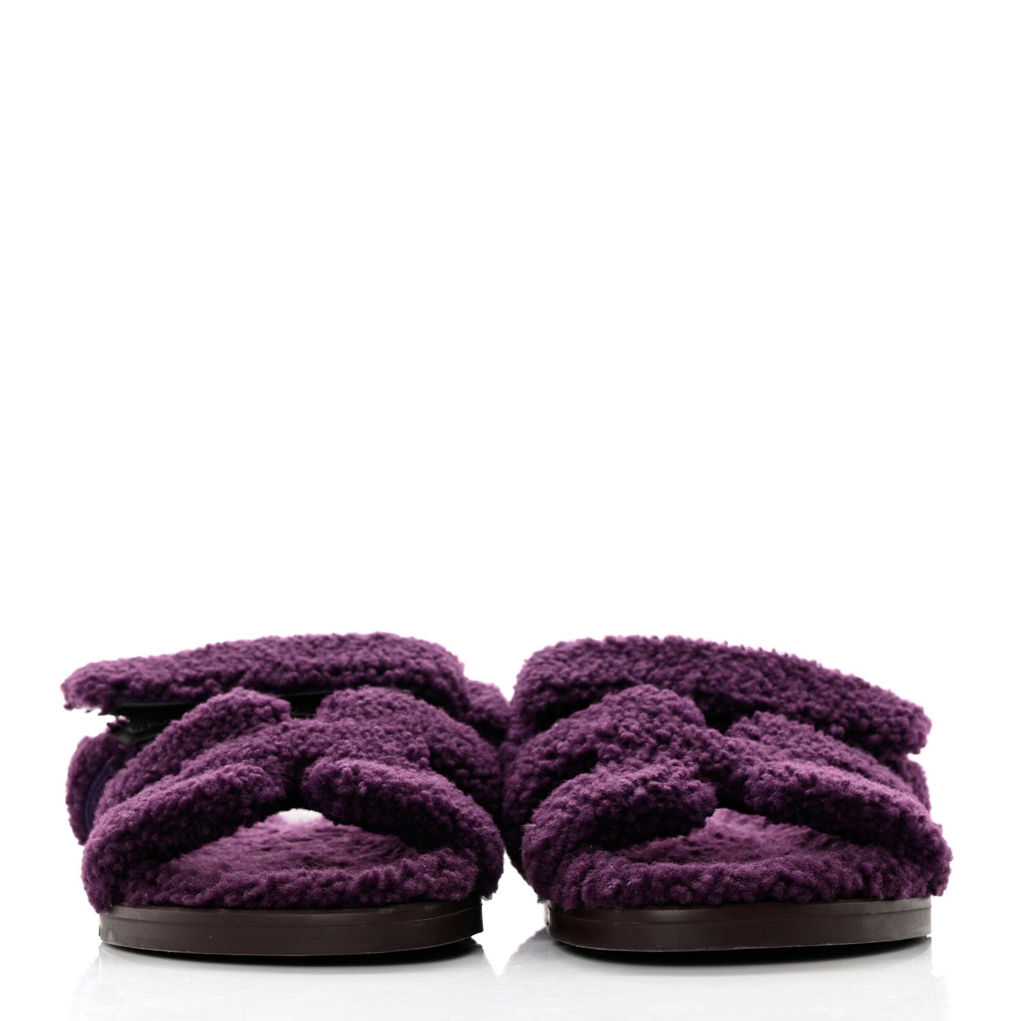 Woolskin Womens Chypre Sandals 37 Violet Fonce