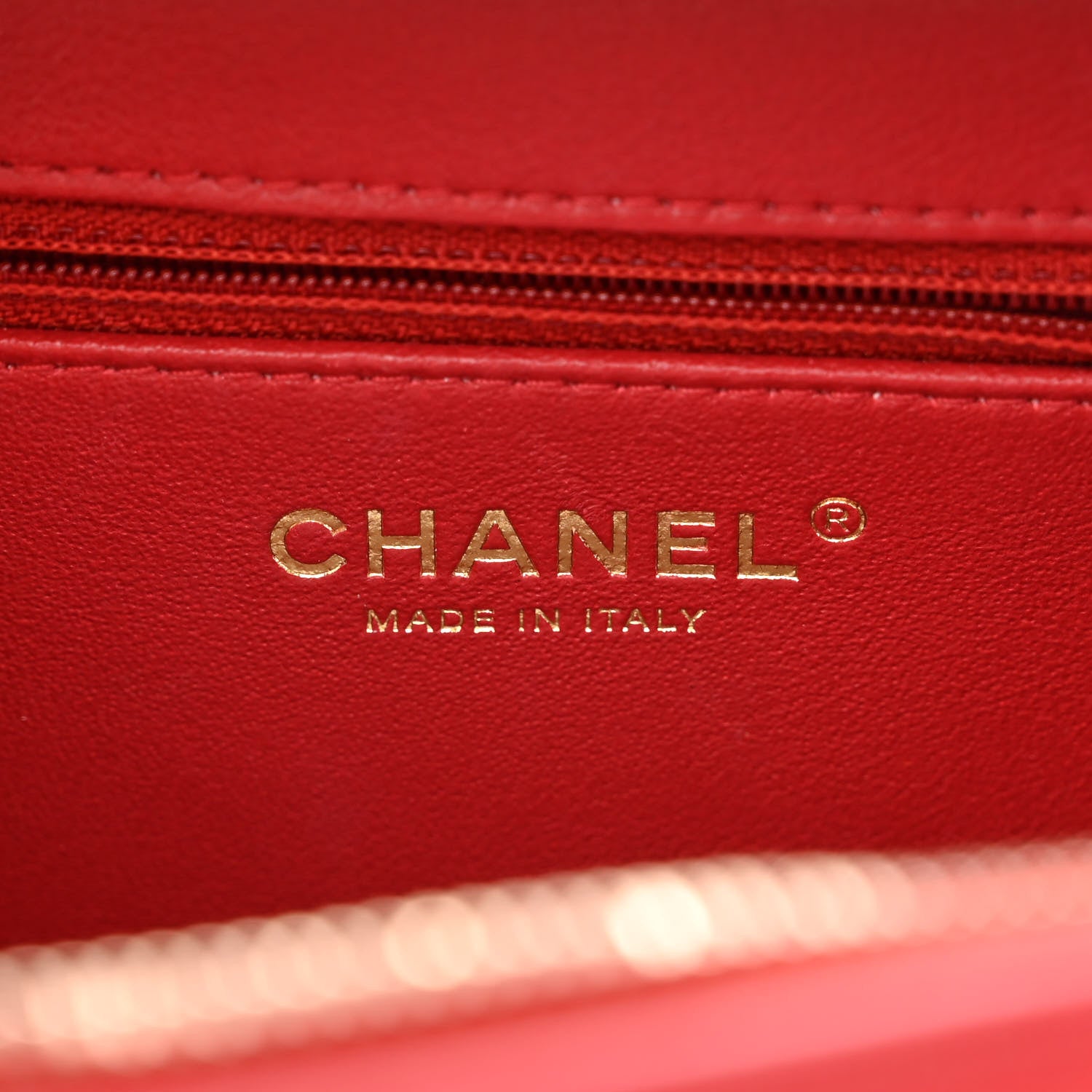 Chanel Lambskin Quilted Small Trendy CC Bowling Bag Red 7 of 13