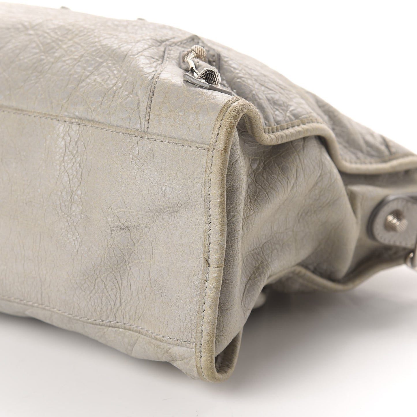 Agneau Giant 12 Silver Hardware City Gris Ciment