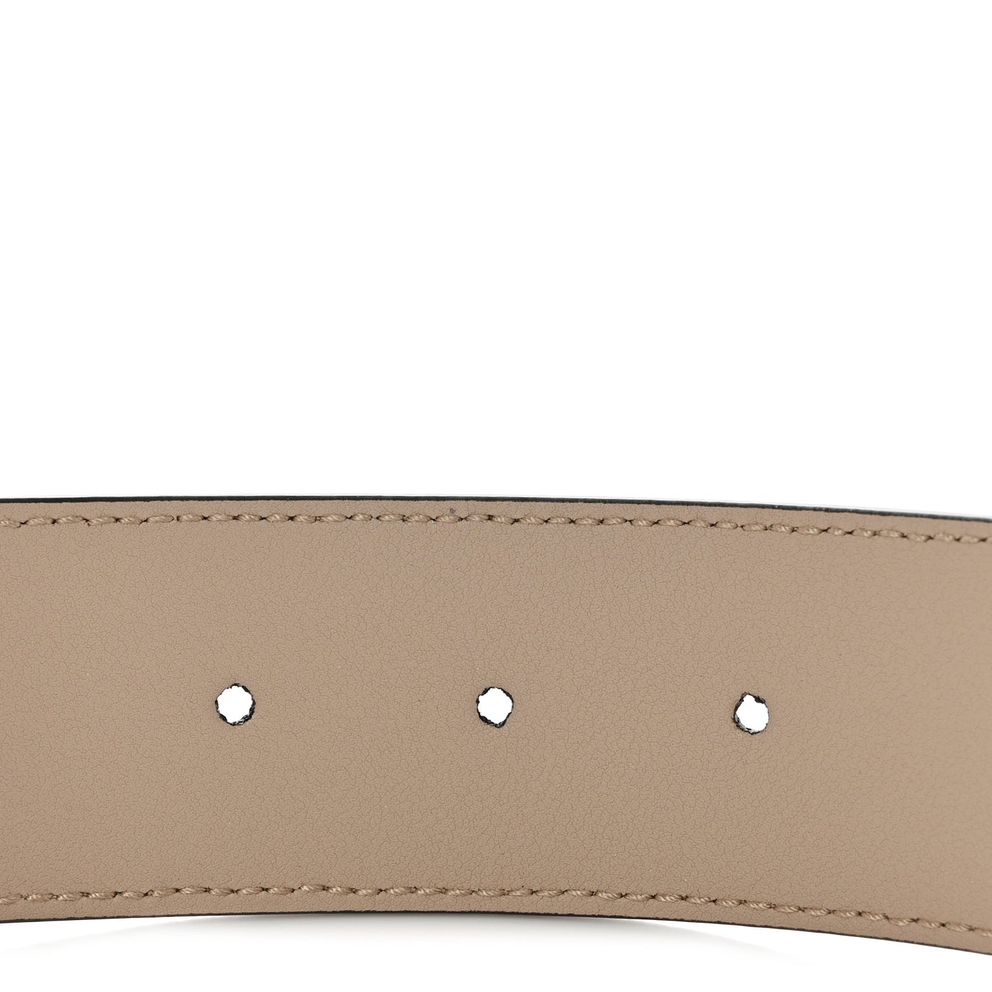 Calfskin Double G 40mm Belt 80 32 Mystic White