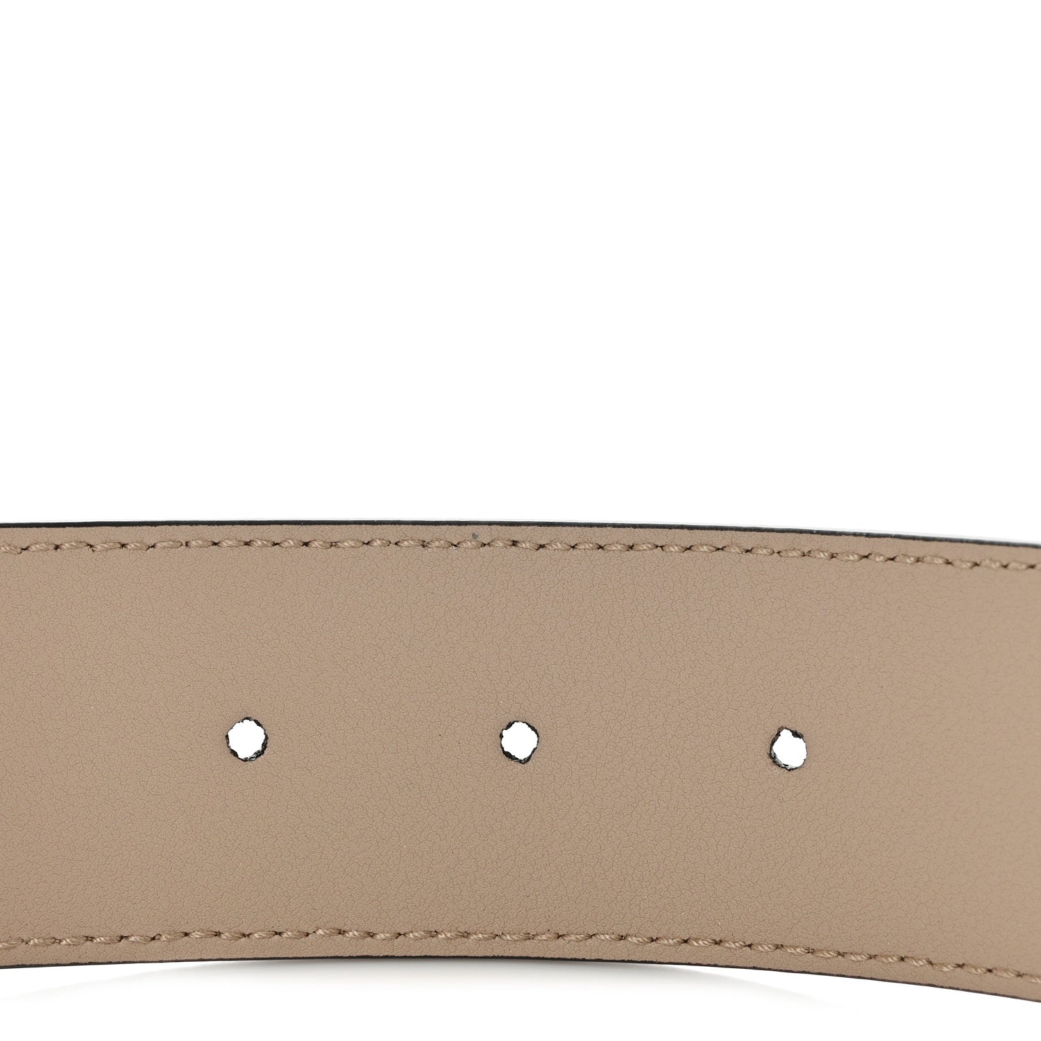 Gucci Calfskin Double G 40mm Belt 80 32 Mystic White 4 of 5