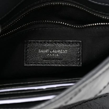 Saint Laurent Crinkled Calfskin Matelasse Monogram Niki Chain Wallet Fog 7 of 12
