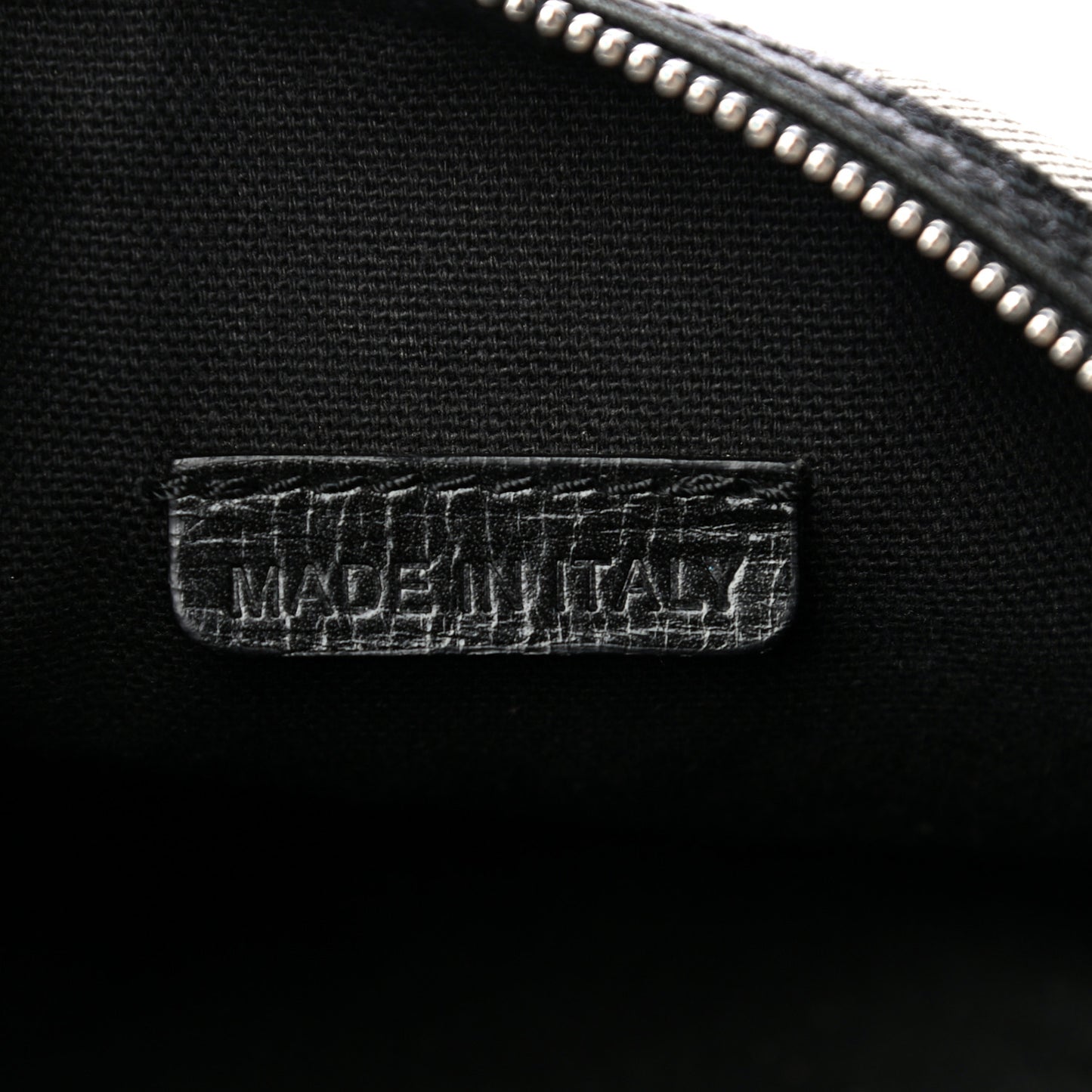 Canvas Mega Check Pochette Grey Black