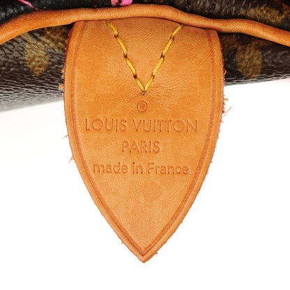 Louis Vuitton Monogram Roses Keepall 50 6 of 8