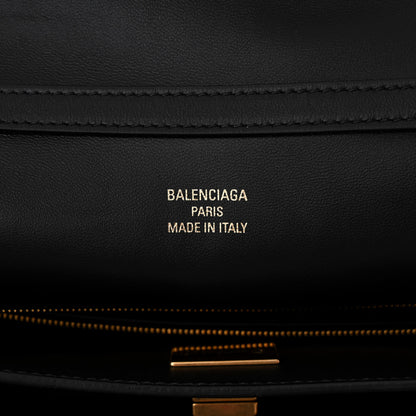 Balenciaga Natural Smooth Calfskin Medium Rodeo Top Handle Handbag Black 7 of 10