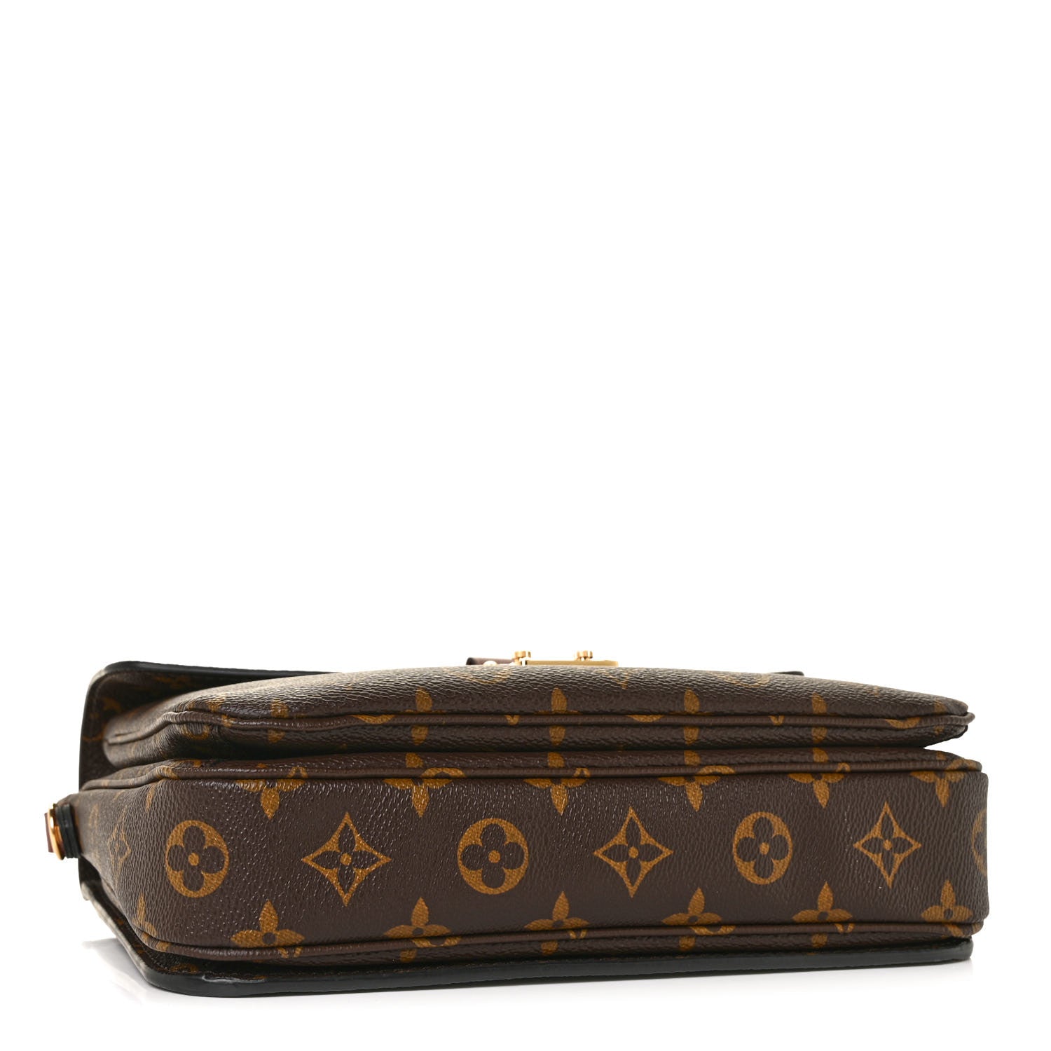Louis Vuitton Monogram Braided Pochette Metis Safran 4 of 8