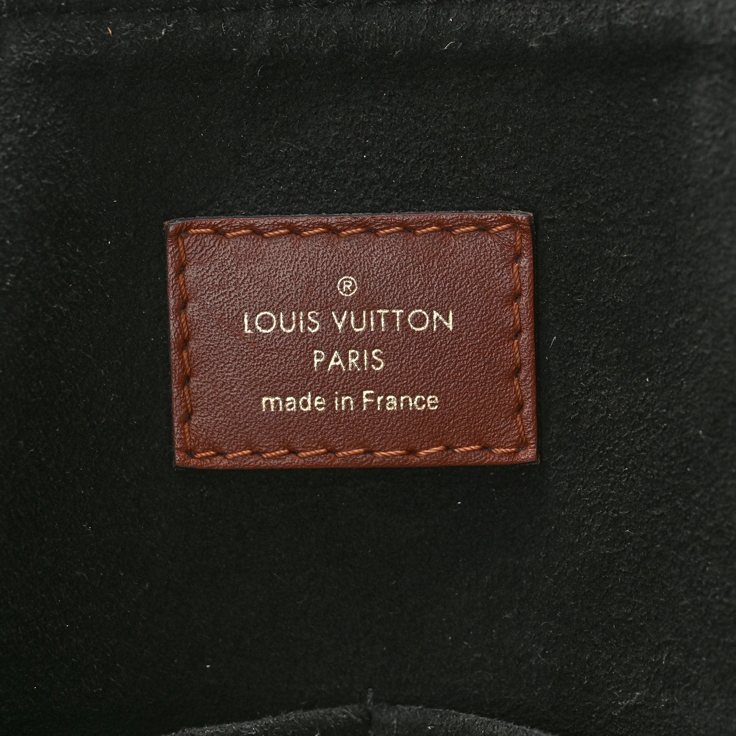 Louis Vuitton Monogram V Tote MM Black 6 of 10