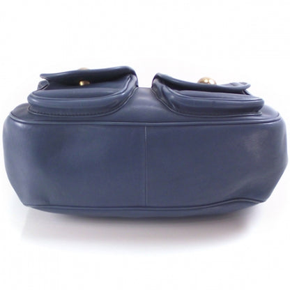Marc Jacobs Leather Kirsten Petrol Blue 4 of 10