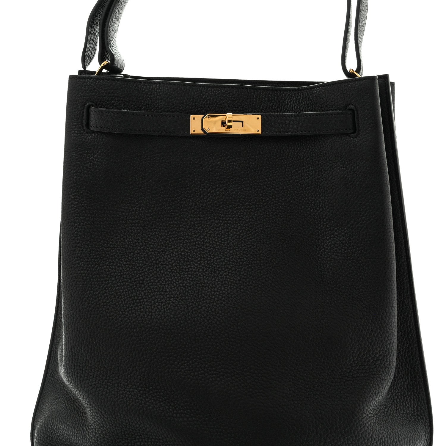 Hermes Taurillon Clemence So Kelly 26 Black 9 of 14