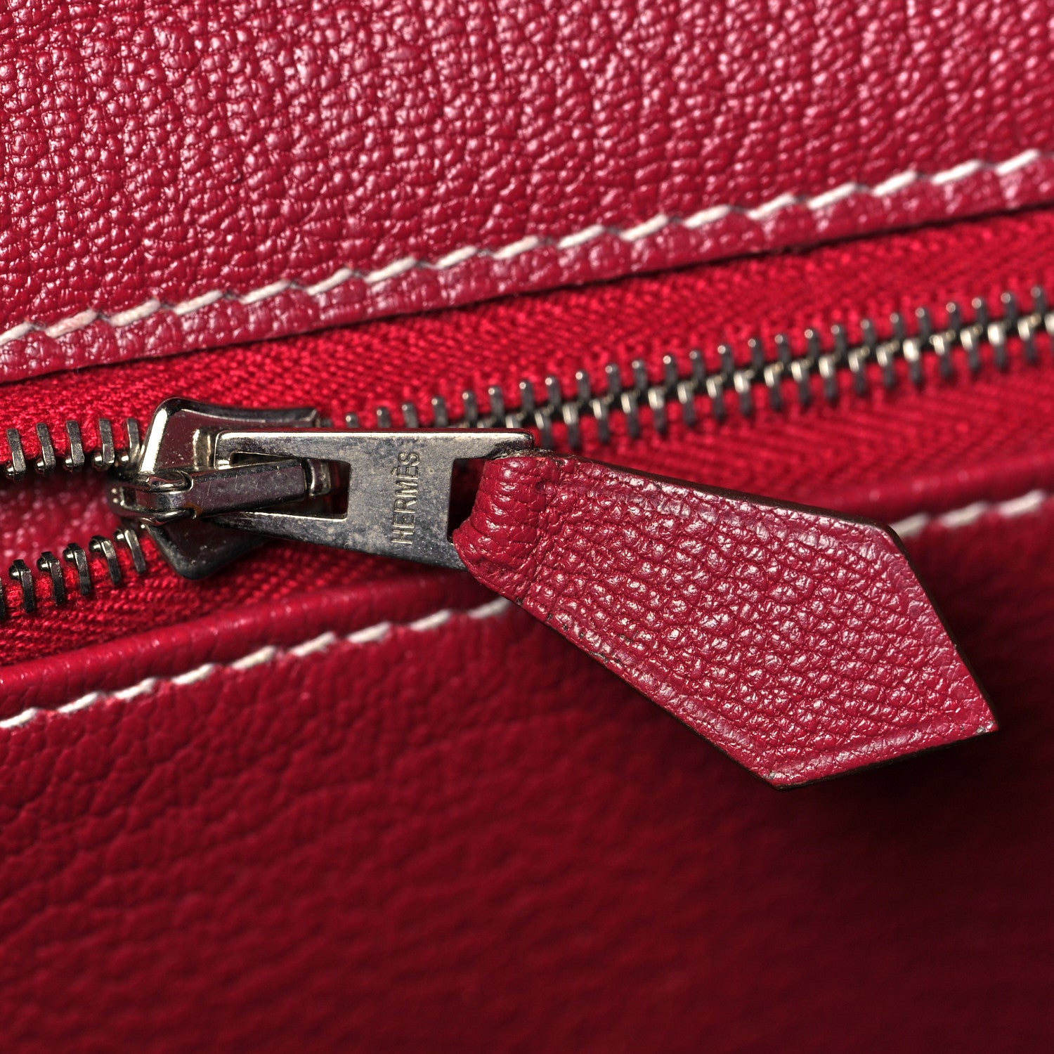 Hermes Epsom Candy Birkin 35 Rose Tyrien Rubis 18 of 51