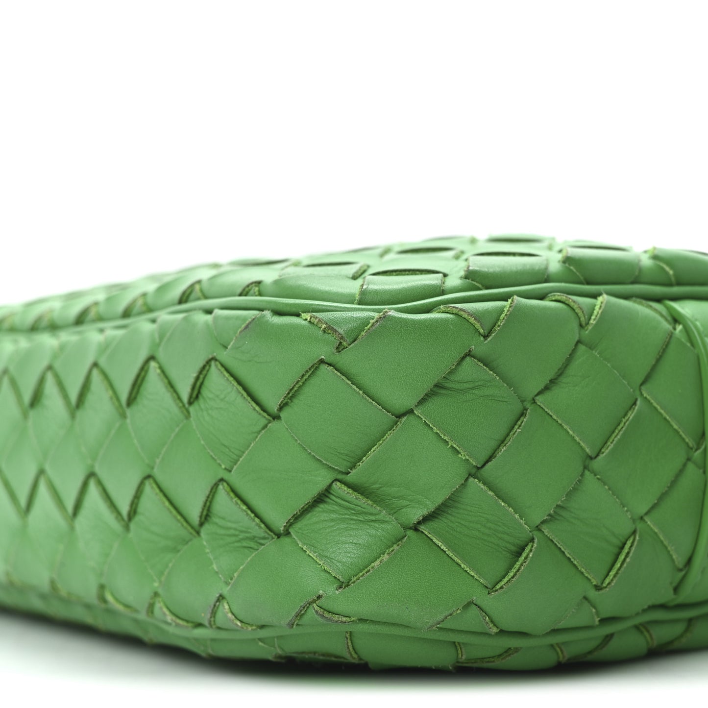 Calfskin Intrecciato Camera Bag Parakeet
