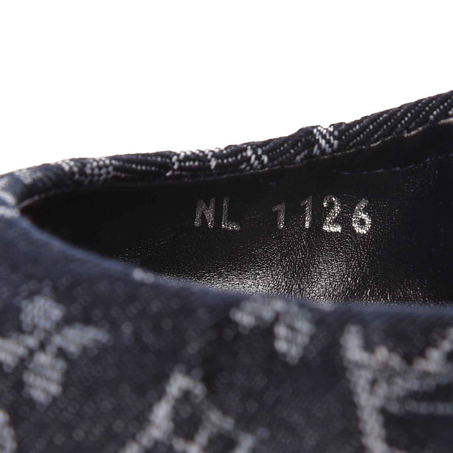 Louis Vuitton Monogram Denim Elba Ballerina Flats 37 Marine 7 of 8