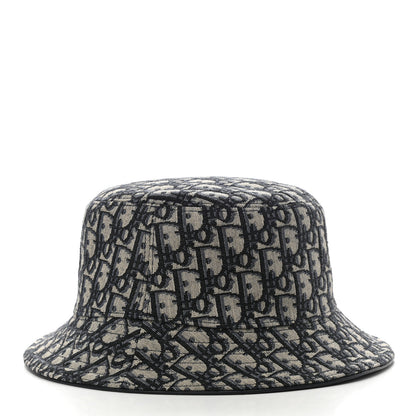 Christian Dior Oblique Jacquard Bucket Hat L Blue 6 of 8