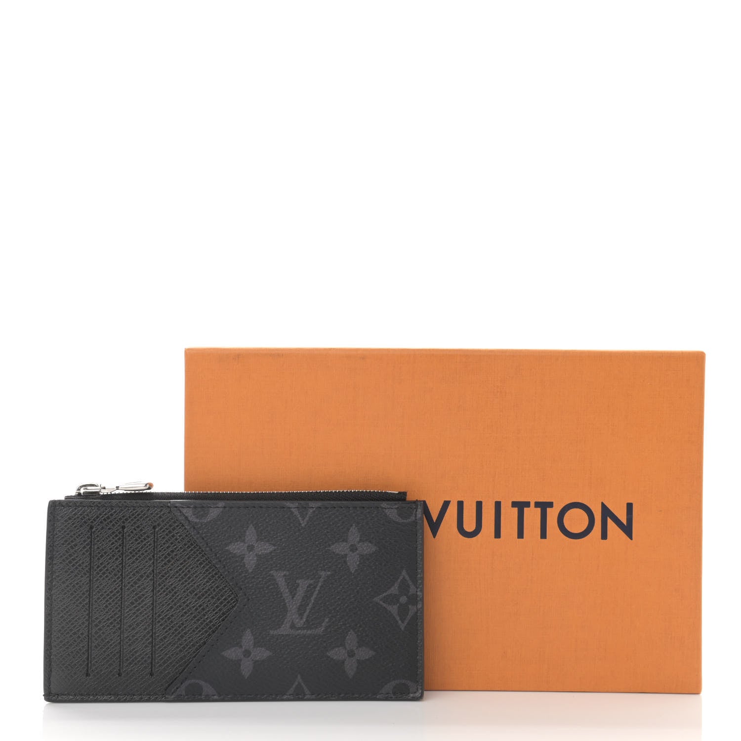 Louis Vuitton Taigarama Coin Card Holder Black 7 of 7