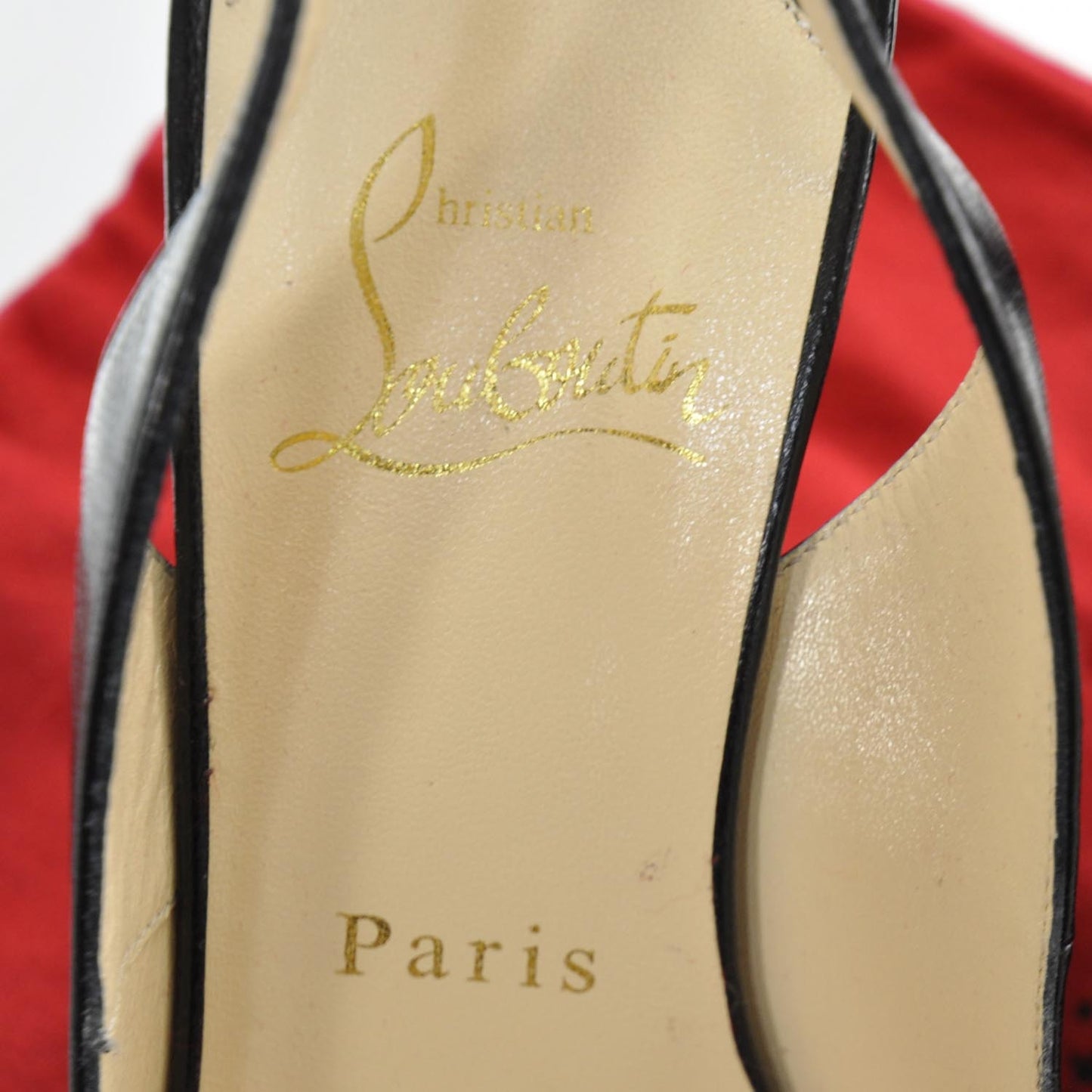 Kid No Prive 120 Pumps 37 Black Red