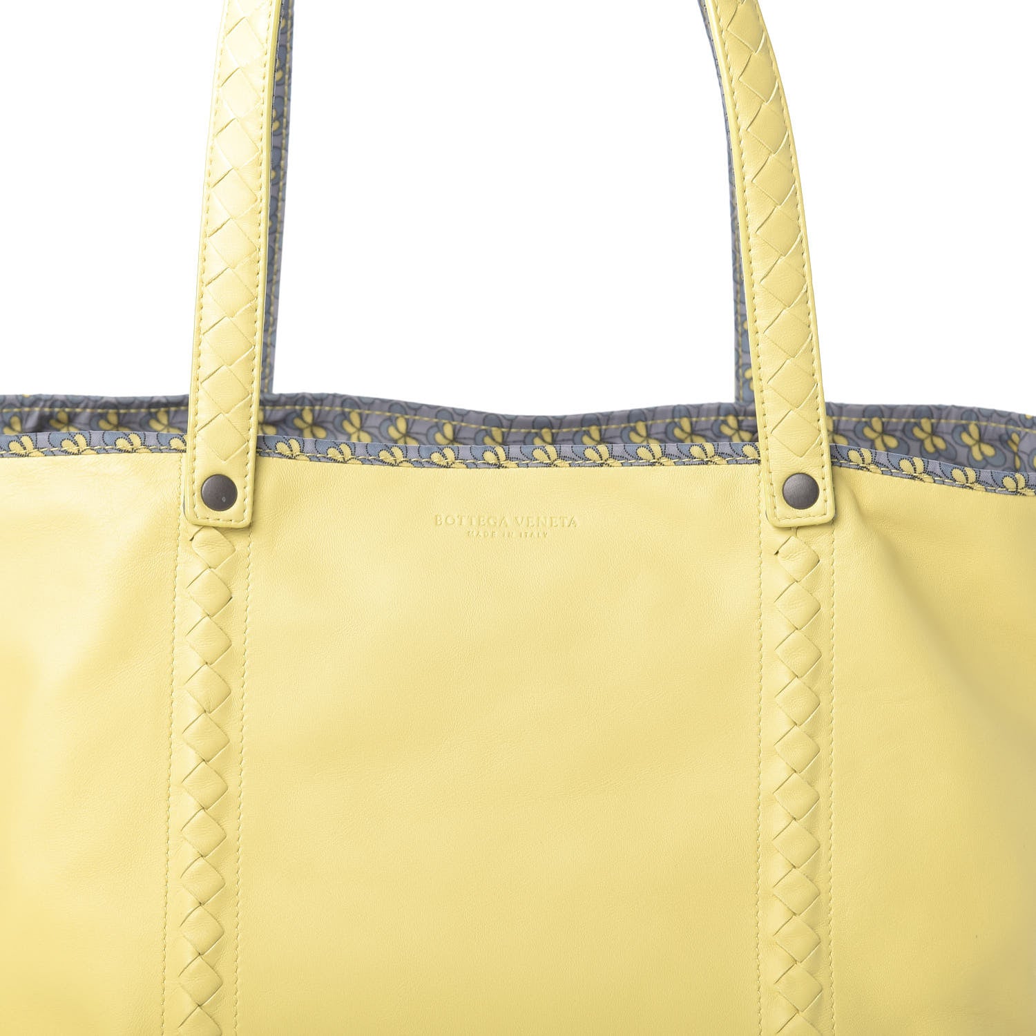 Bottega Veneta Nappa Nylon Intrecciato Medium Tote 8 of 10