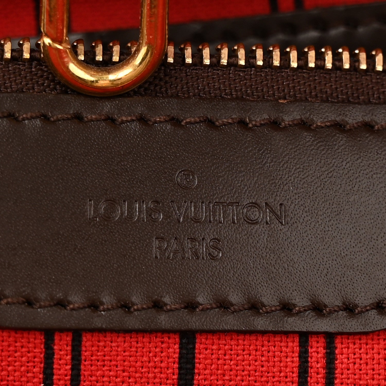 Louis Vuitton Damier Ebene Neverfull MM 6 of 14