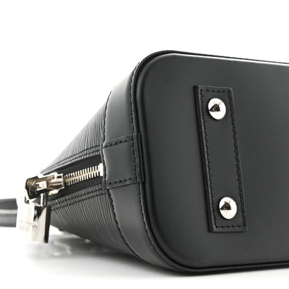 Louis Vuitton Epi Alma BB Black 8 of 10
