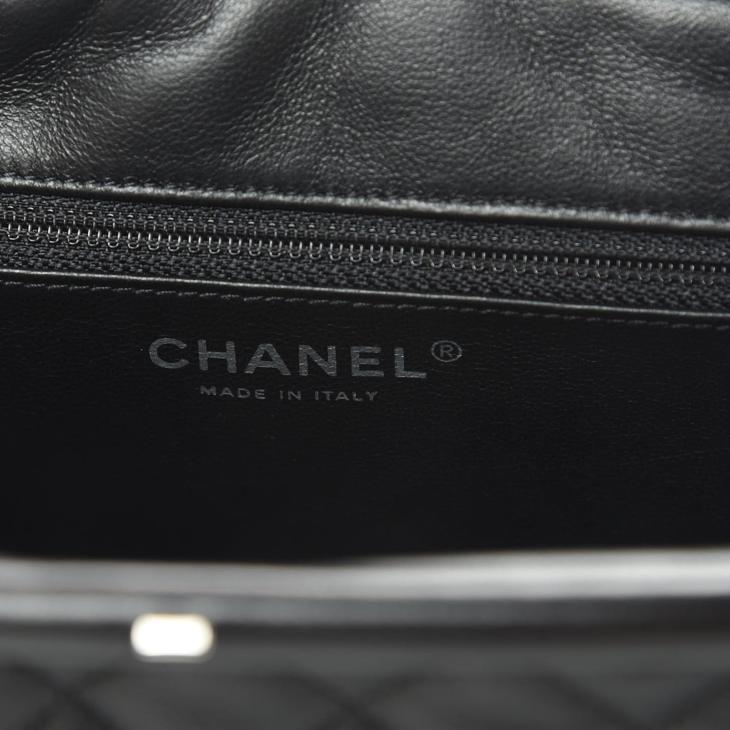 Lambskin Quilted Timeless Clutch Black
