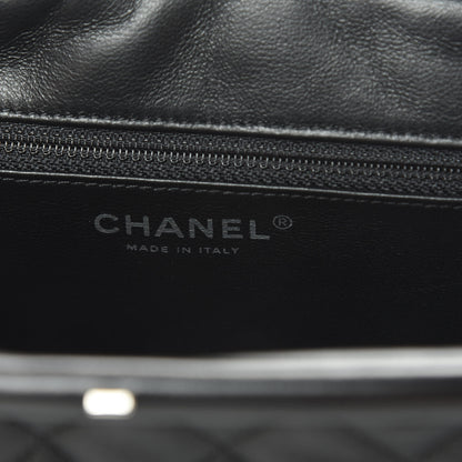 Chanel Lambskin Quilted Timeless Clutch Black 6 of 8