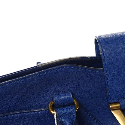 Saint Laurent Sheepskin Medium Cabas ChYc Blue 13 of 13