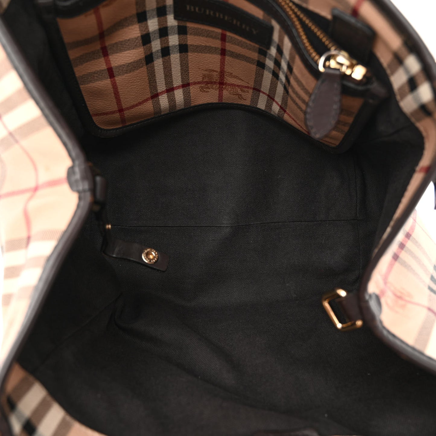 Haymarket Check Small Canterbury Tote Black