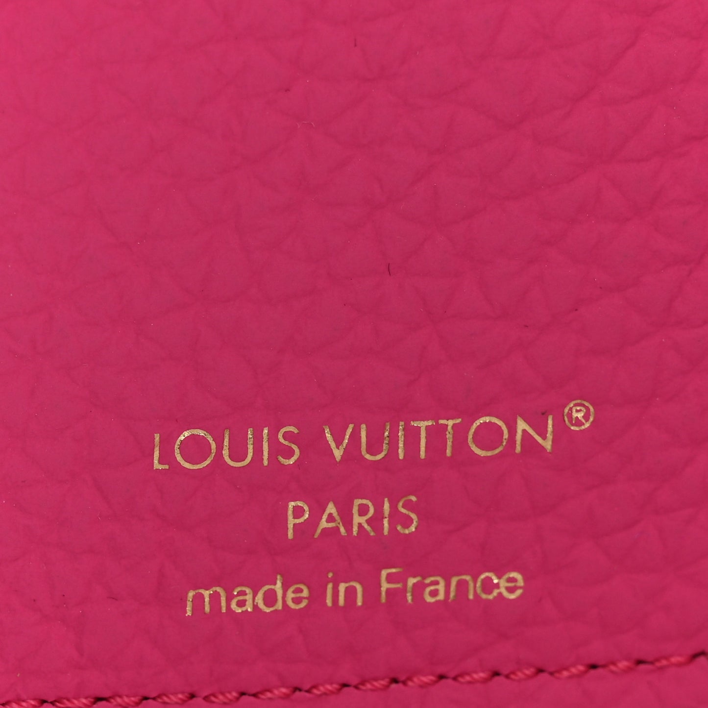 Taurillon Monogram Emily Notebook Cover PM Pink
