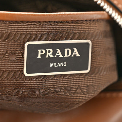Prada Soft Calf Messenger Bag Caramel 6 of 8
