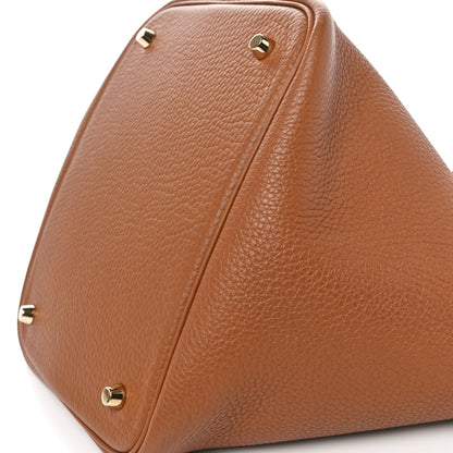 Hermes Taurillon Clemence Picotin Lock 22 MM Gold 8 of 8
