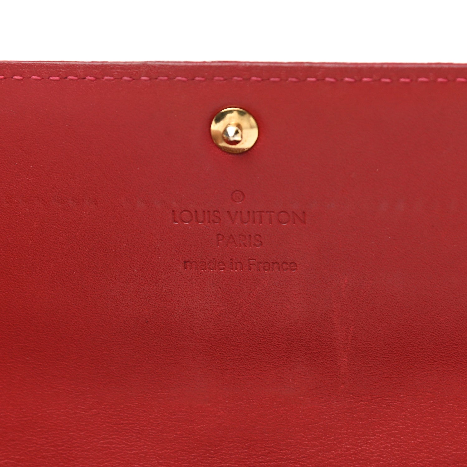 Louis Vuitton Vernis Sarah Wallet Pomme D'Amour 6 of 9