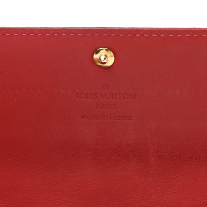 Louis Vuitton Vernis Sarah Wallet Pomme D'Amour 6 of 9
